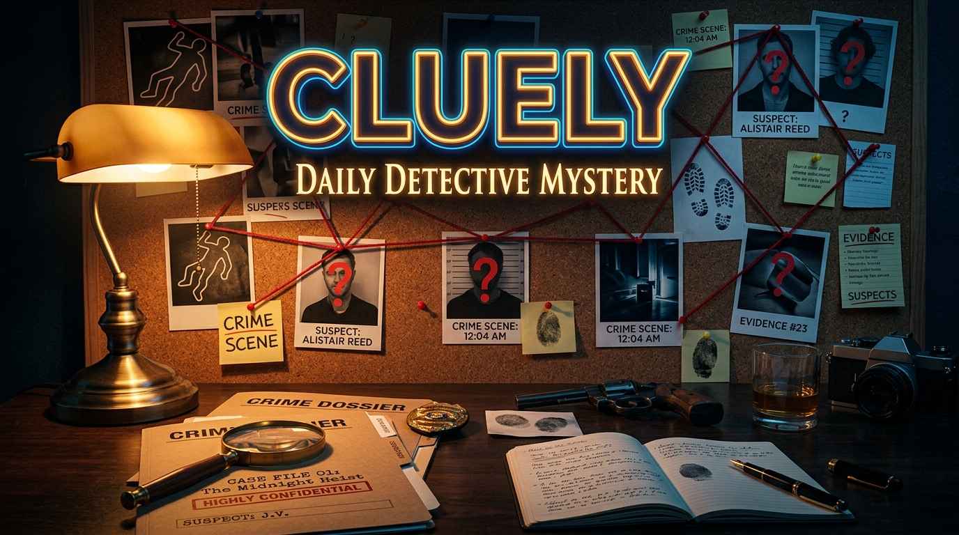 Cluely: Detective Mystery Game